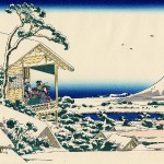 hokusai_36_ansichten_mount_fuji_11_Tea_house_at_Koishikawa._The_morning_after_a_snowfalld500c